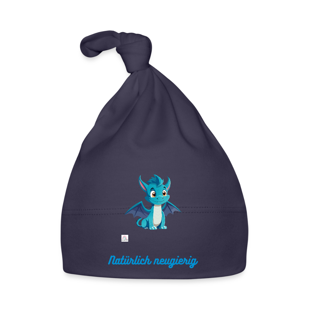 Baby Mütze "Drache" - Navy