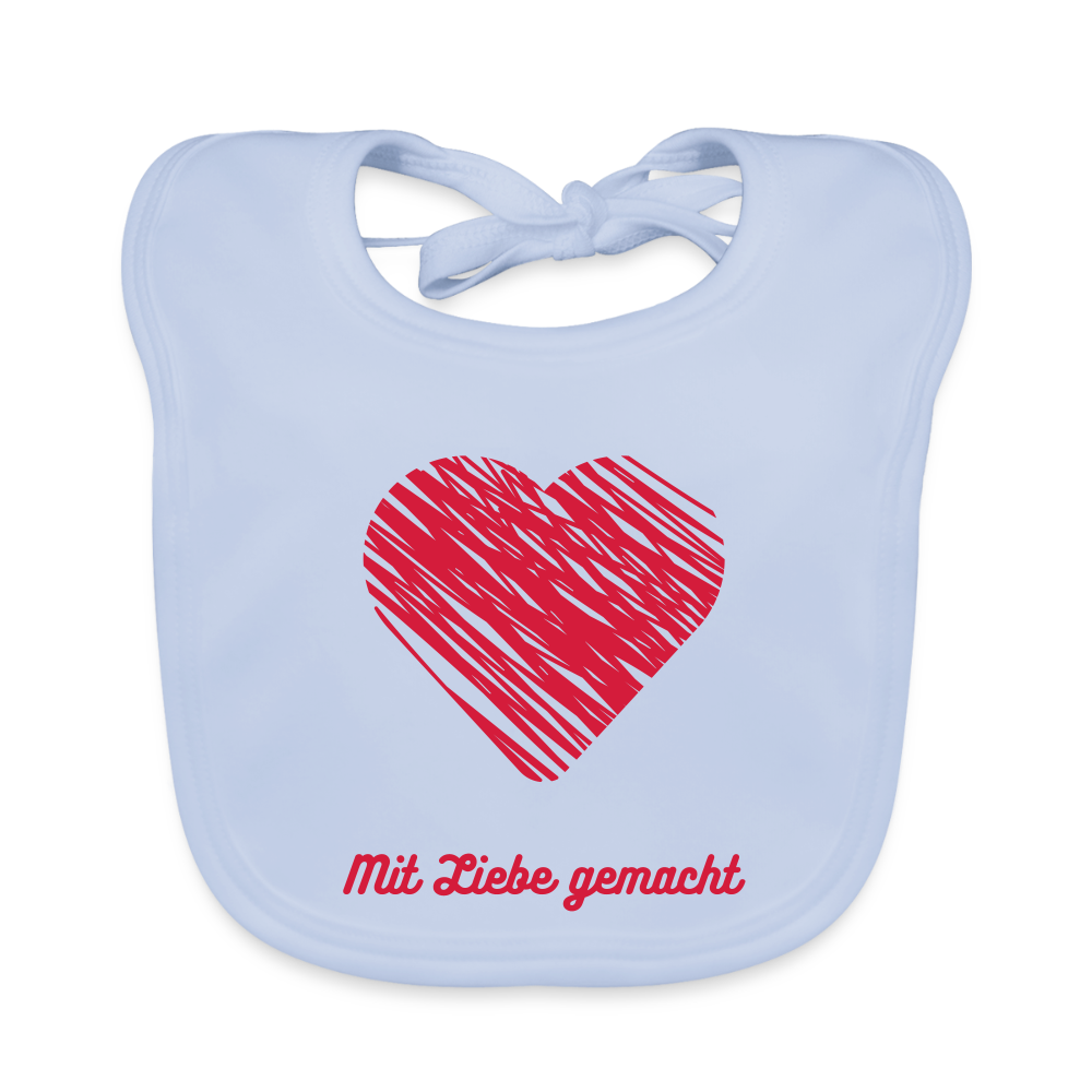 Baby Bio-Lätzchen "Herz".