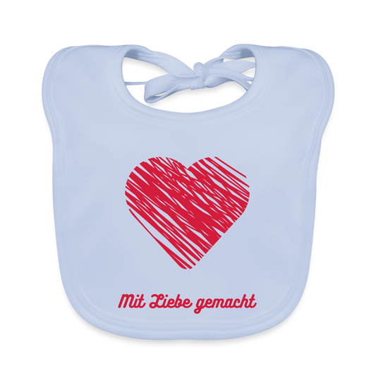 Baby Bio-Lätzchen "Herz"