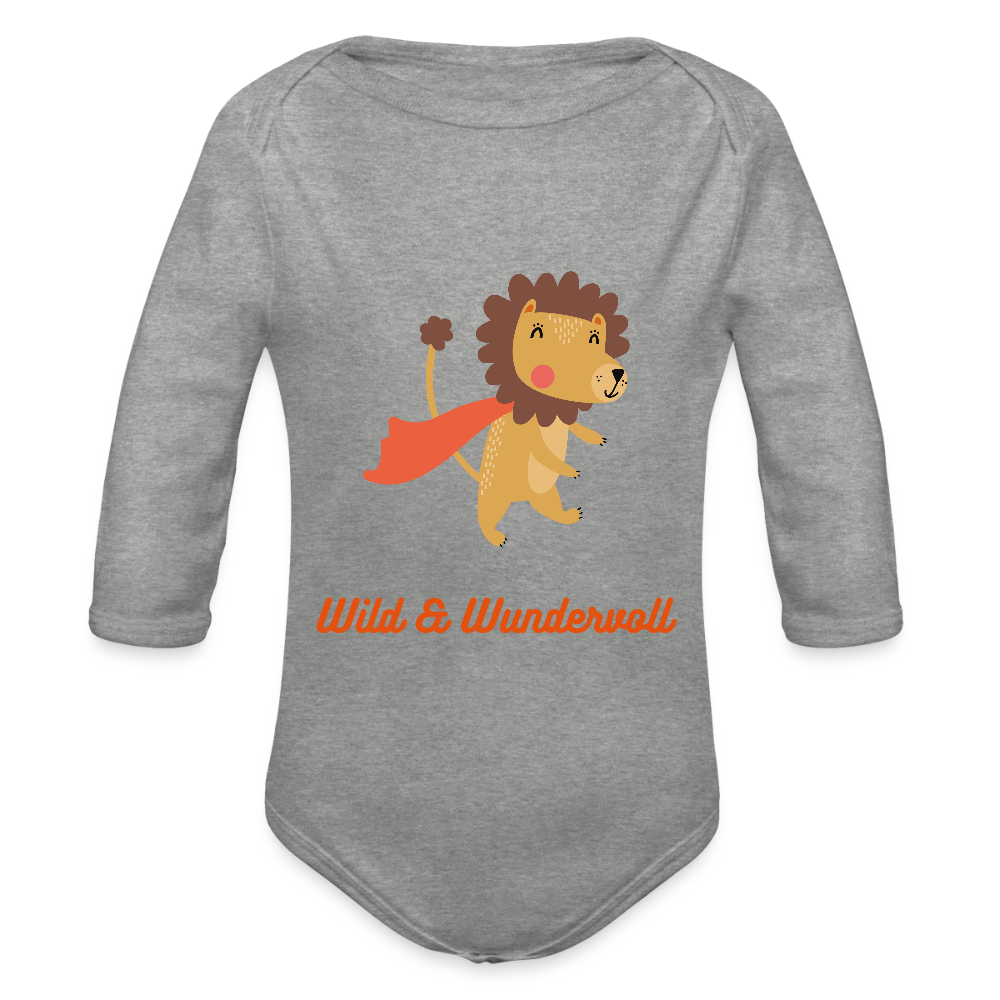 Langarm-Body „Wild & Wundervoll“.
