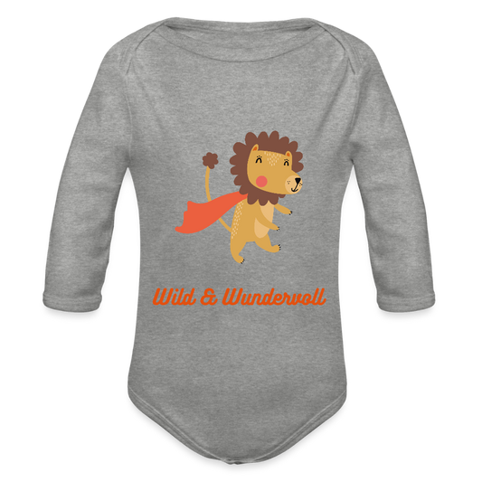 Langarm-Body „Wild & Wundervoll“