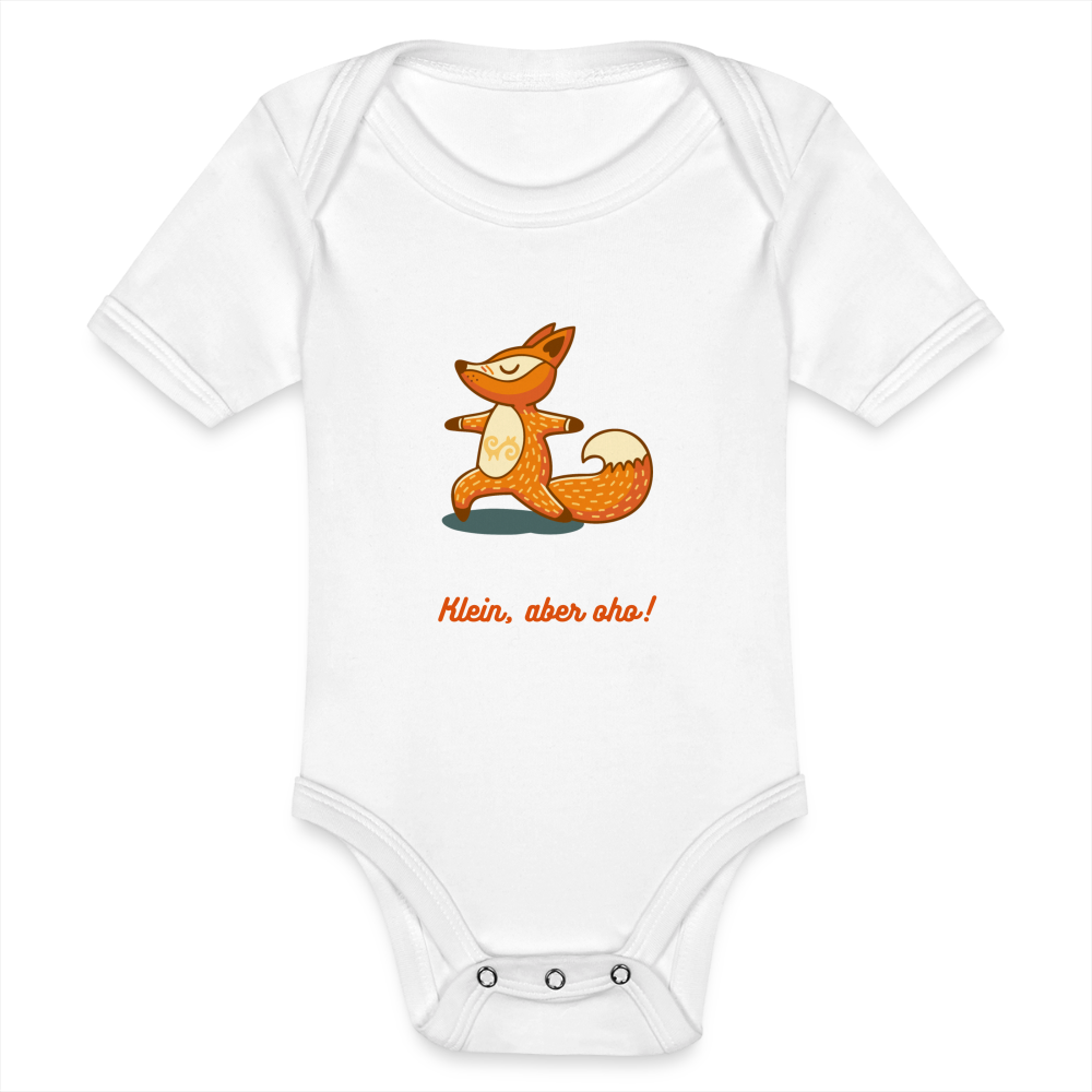Kurzarm-Body „Klein, aber oho!“.