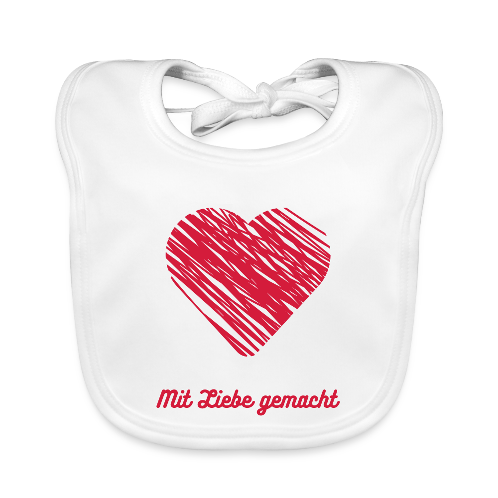 Baby Bio-Lätzchen "Herz".