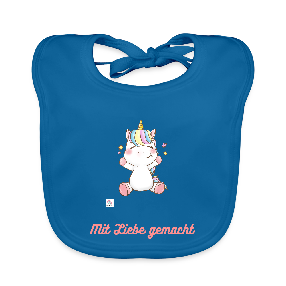 Baby Bio-Lätzchen "Einhorn".