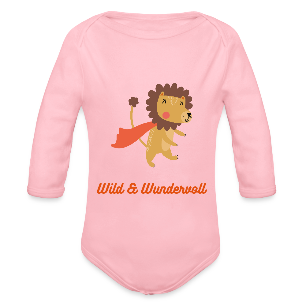 Langarm-Body „Wild & Wundervoll“.