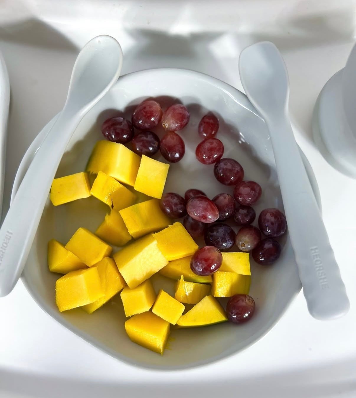 Baby Feeding Spoon Set (Weiß) - BesonderesHoch2