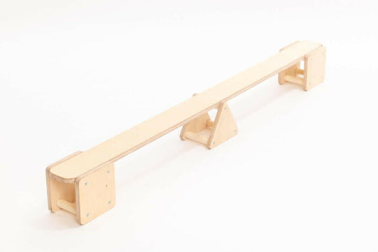 Balancierpfad, Balance Beam, Schwebebalken, Balancierbalken, Montessori Holz - BesonderesHoch2
