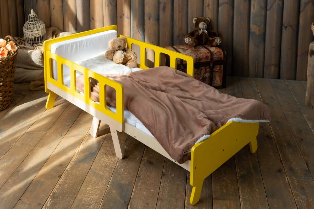 Flexibles Mitwachsendes Kinderbett, Montessori Babybett Family-SCL