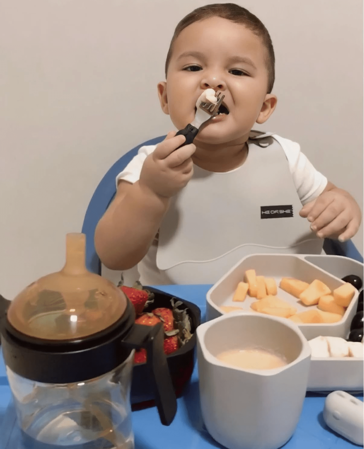 I’m a Bib (Grau) - BesonderesHoch2