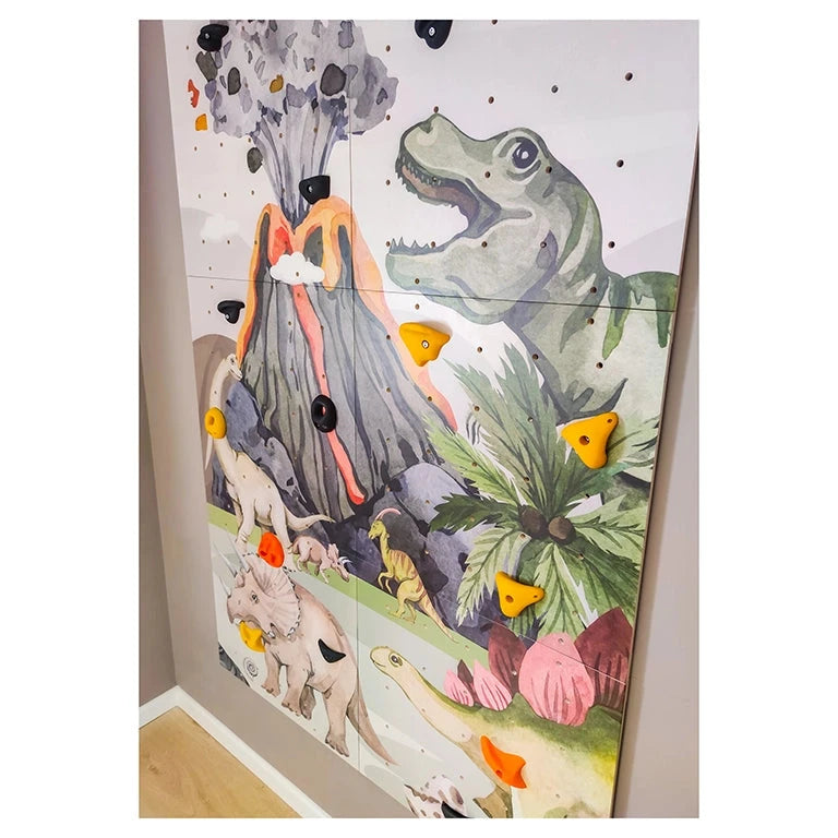 Kletterwand Kinderzimmer, Indoor, Kinder, -Dinos.