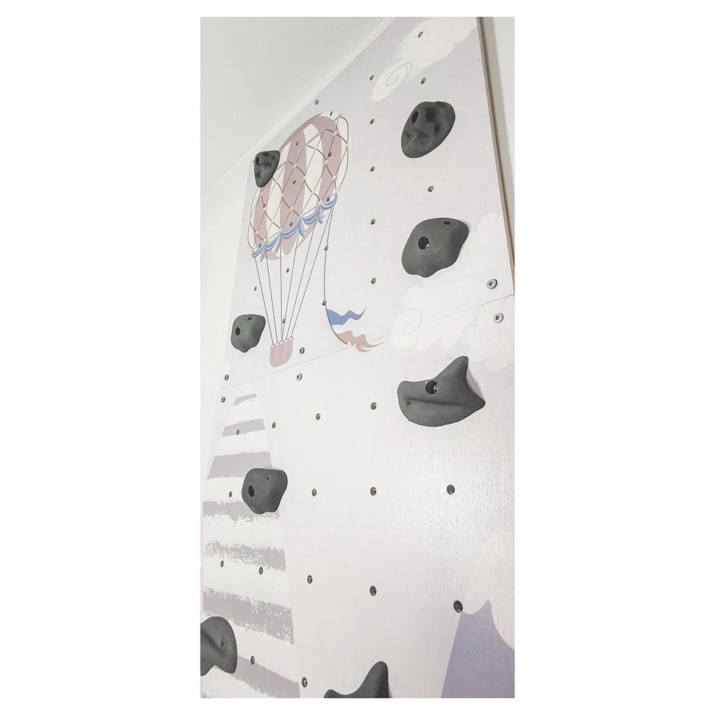 Kletterwand Kinderzimmer, Indoor, Kinder, -Heißluftballon.
