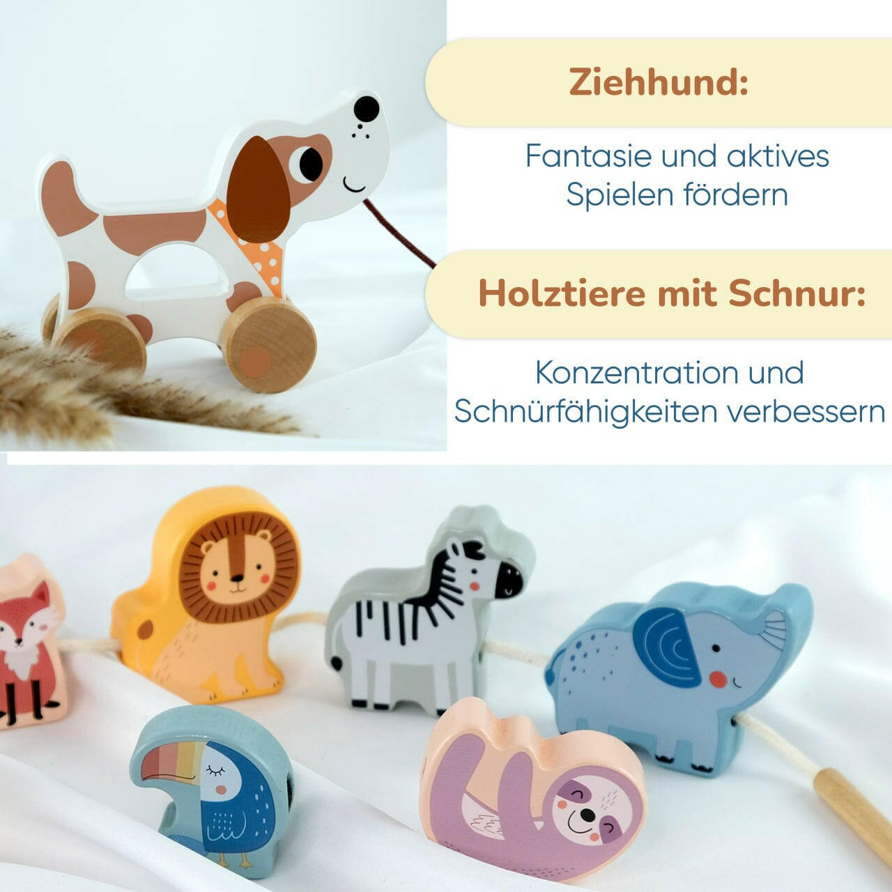 Montessori-Box für Kinder von 18 bis 24 Monaten.