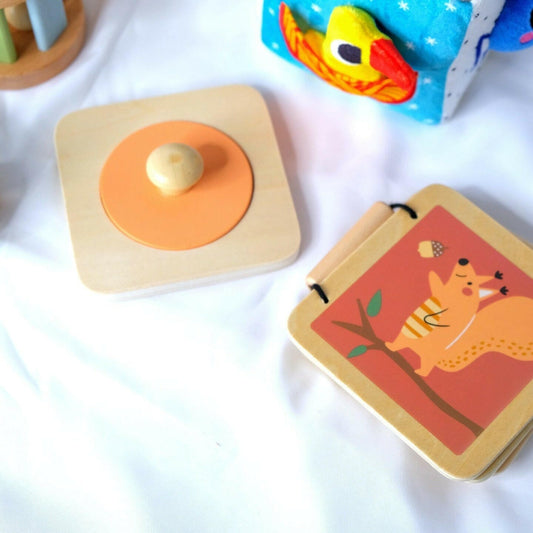 Montessori - Box für Kinder von 6 bis 12 Monaten - BesonderesHoch2