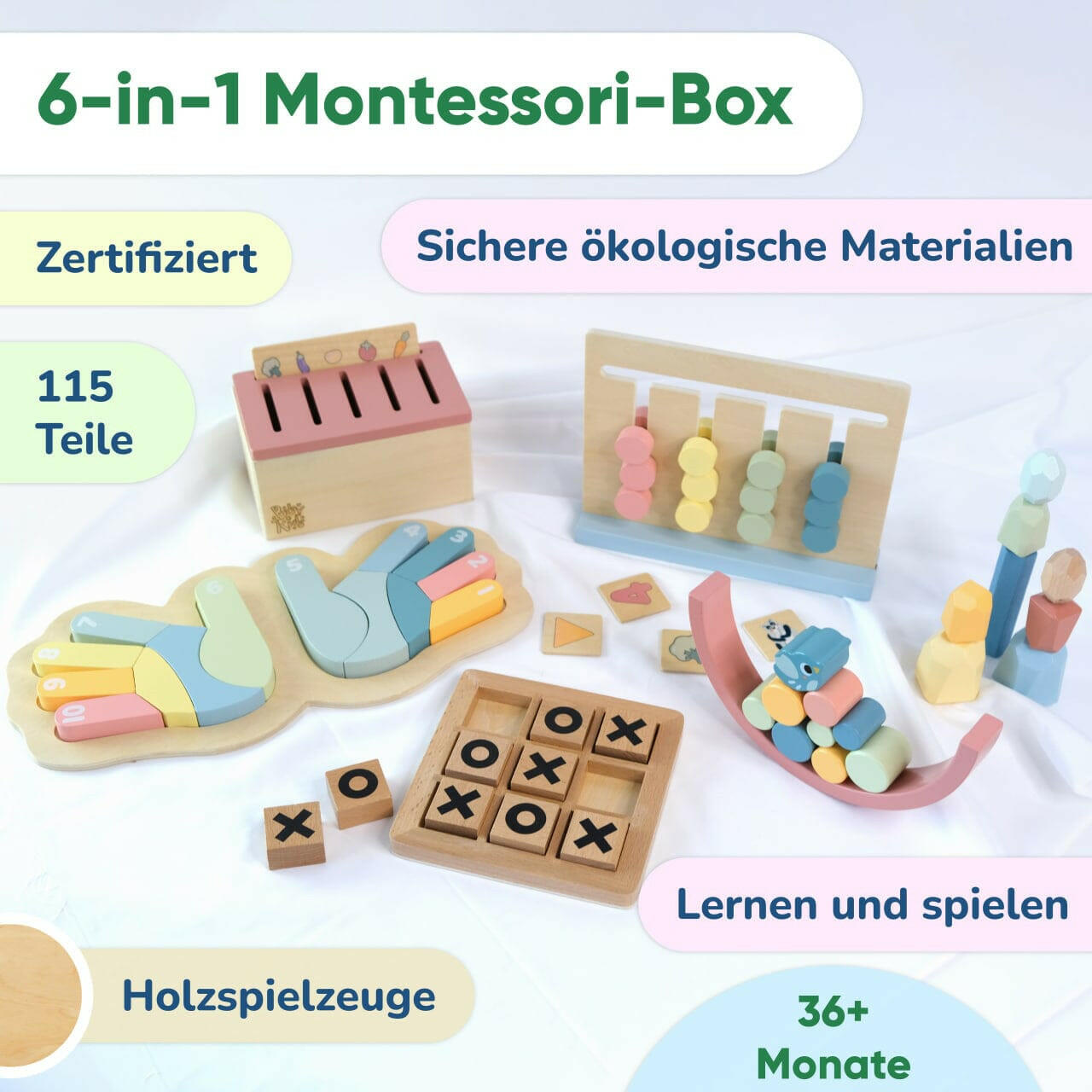 Montessori Play Box 36m+.