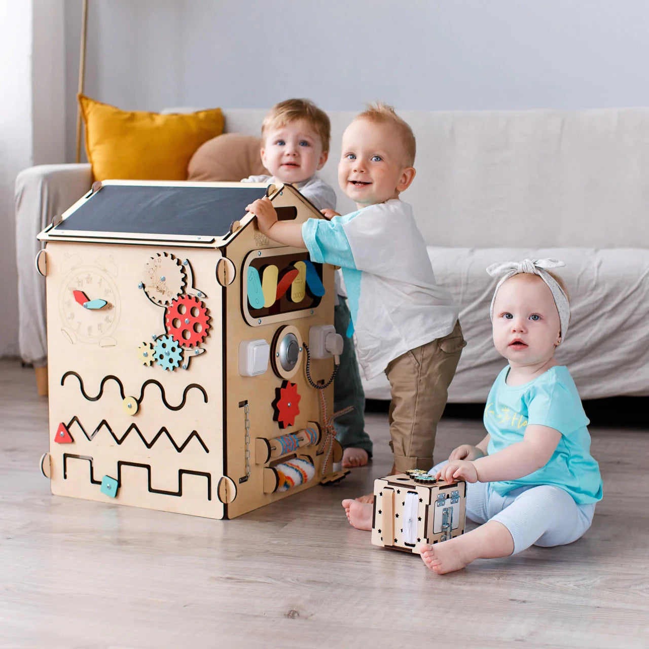 Motorik Spielhaus - Natur Busykids