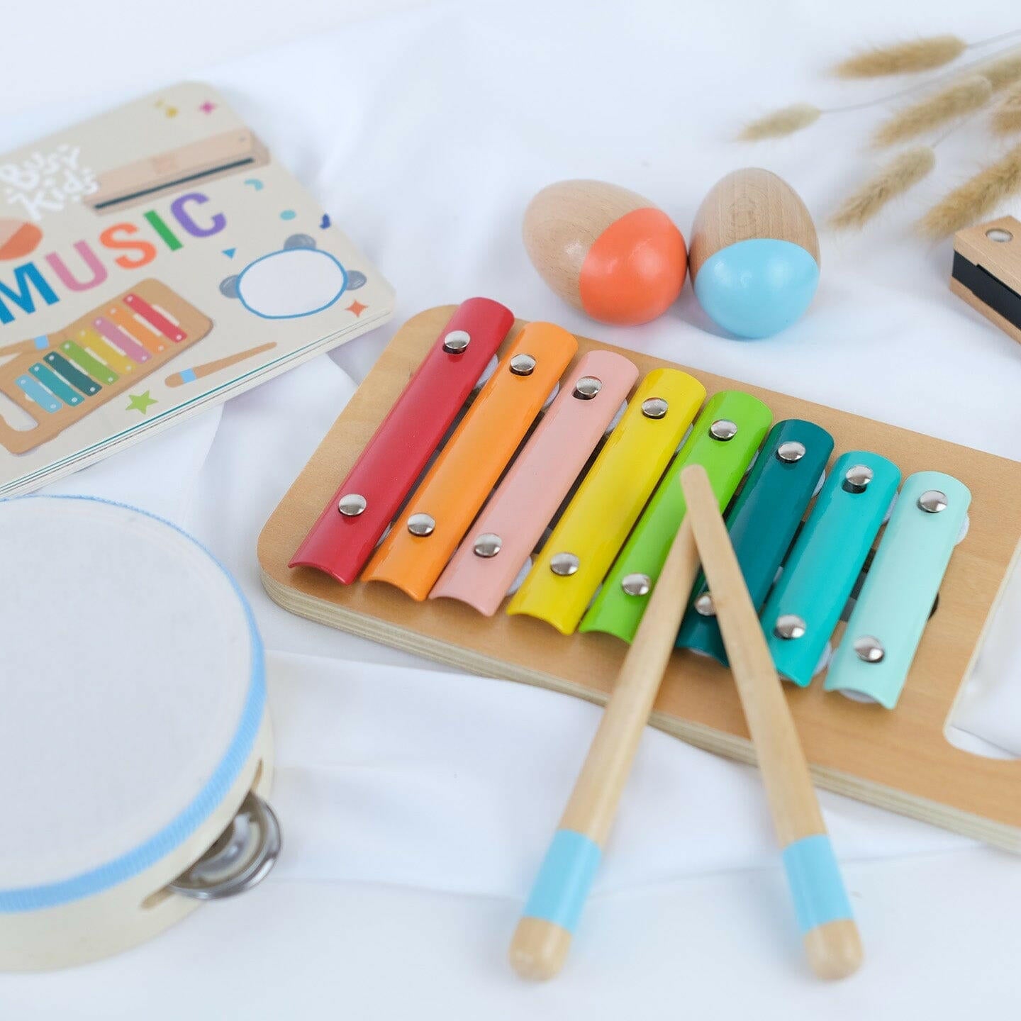 Musikalisches Montessori-Set.