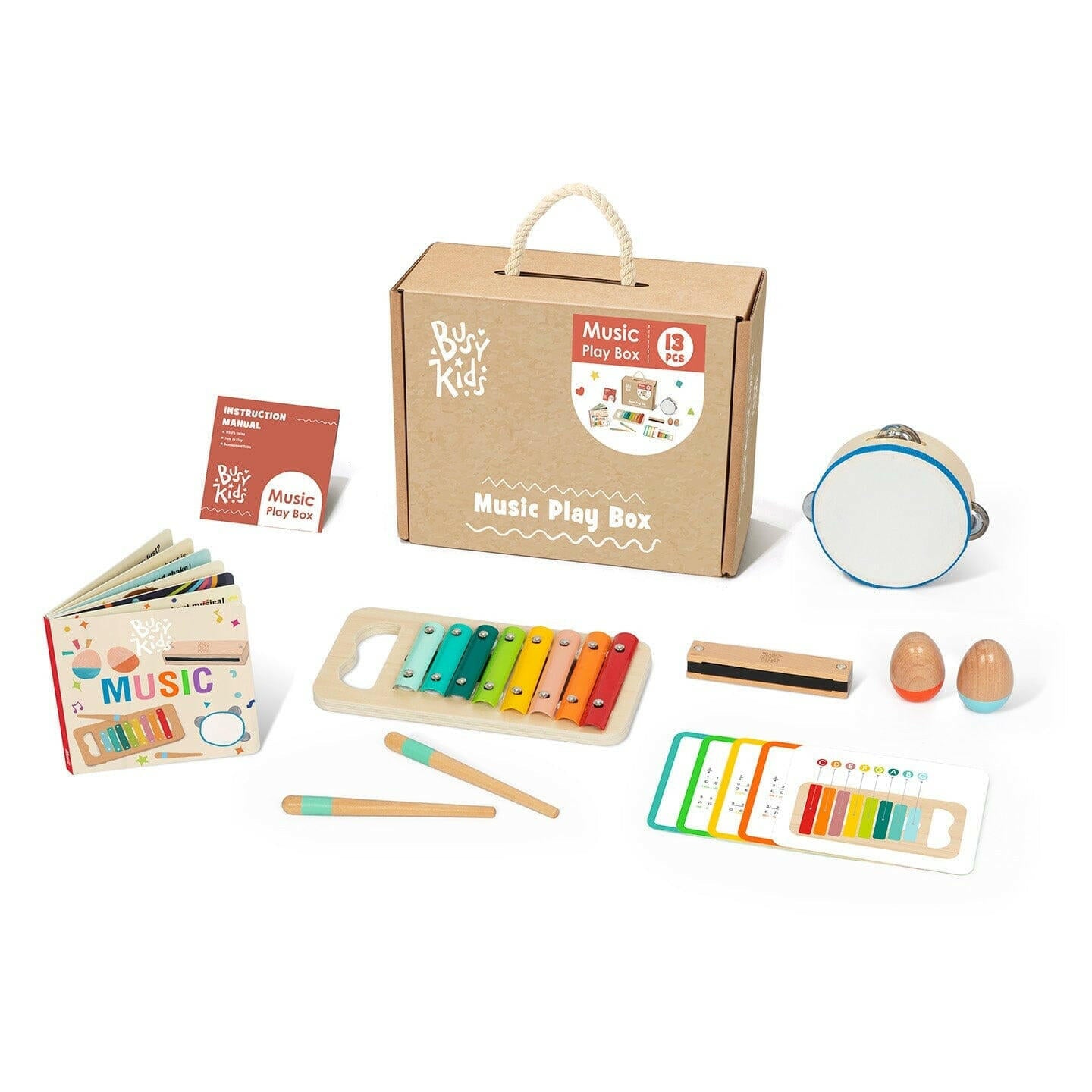 Musikalisches Montessori-Set.