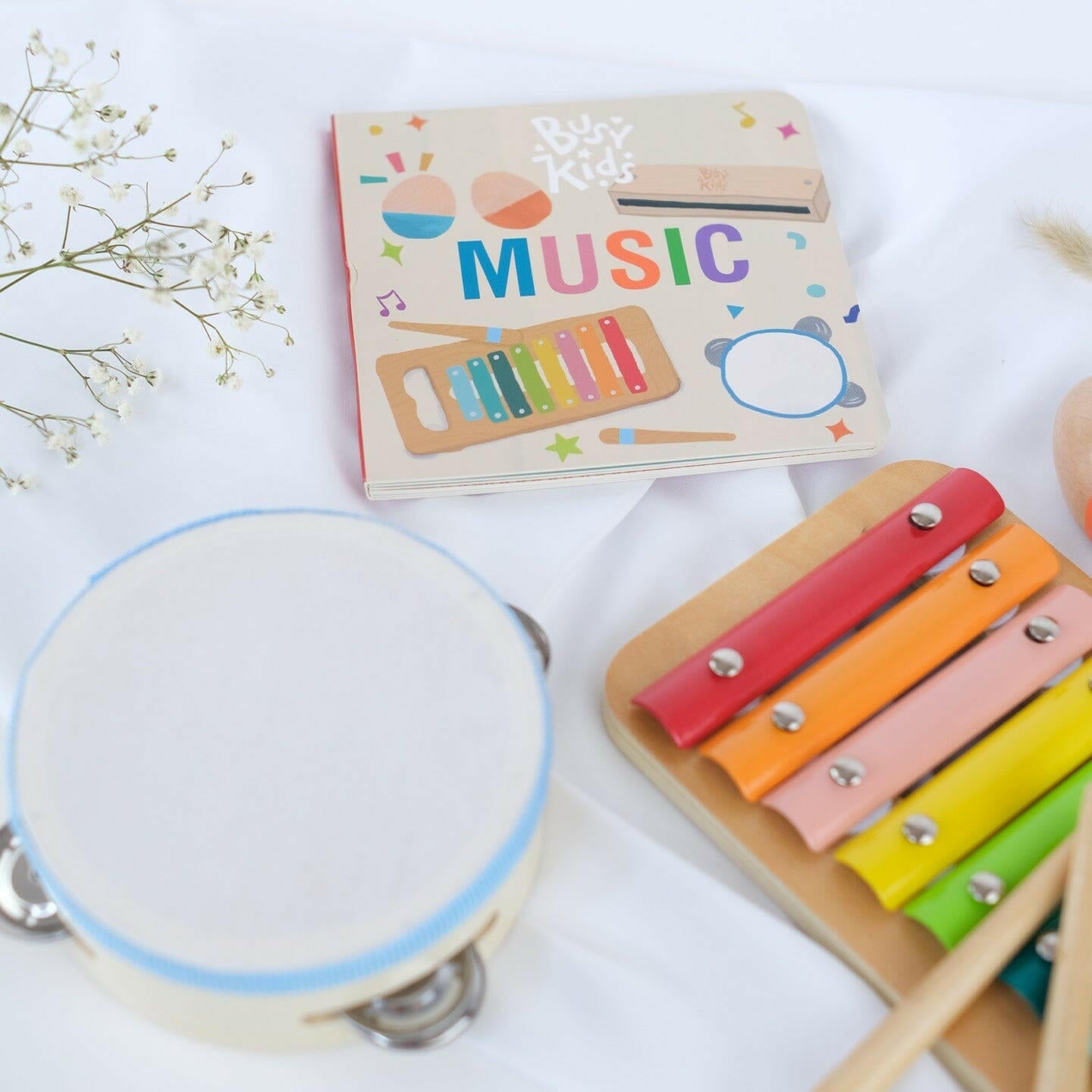 Musikalisches Montessori-Set.