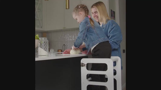 Montessori Lernturm, 3 in 1, Montessori Turm, Rutsche.