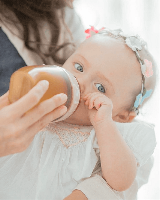 Ultra Wide Neck Baby Bottle 160ml (Rosa) - BesonderesHoch2