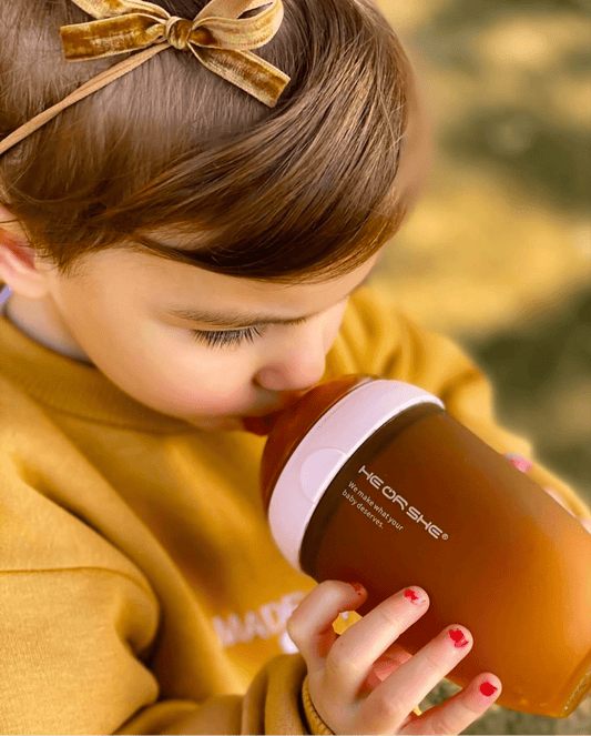 Ultra Wide Neck Baby Bottle 240ml (Rosa) - BesonderesHoch2