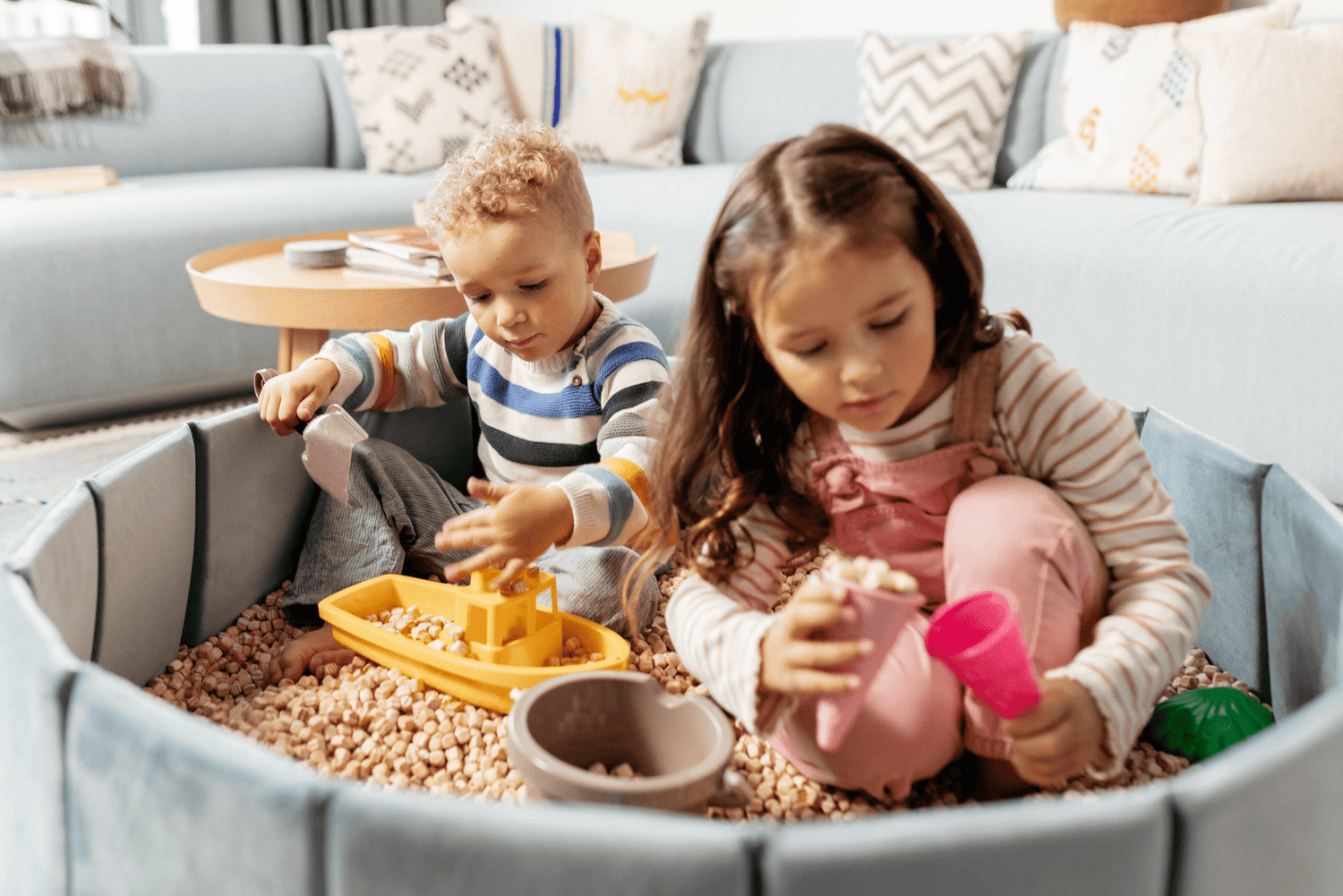 Indoor Würfel -Sandkasten - BesonderesHoch2