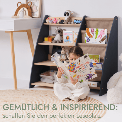 2in1 Montessori - Regal für Kleinkinder – Bücher & Spielzeug - BesonderesHoch2