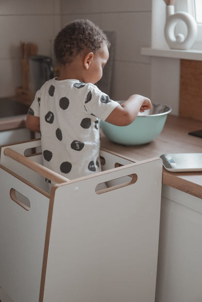 NOWAY Montessori Lernturm – Kitchen Helper Kinderplattform