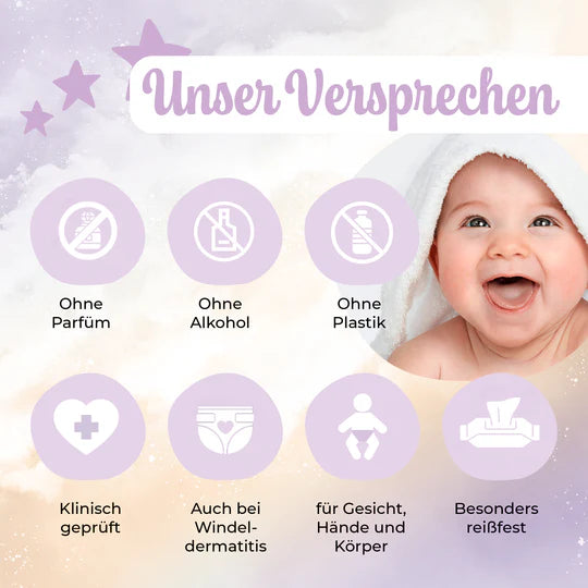 Millis sensitive Baby Feuchttücher aus Bambus
