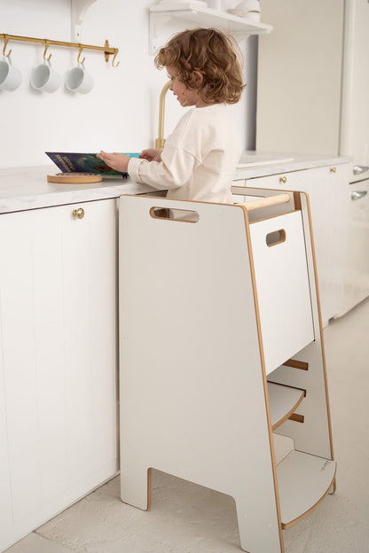 NOWAY Montessori Lernturm – Kitchen Helper Kinderplattform