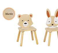 Kindertisch mit 2 Stühlen