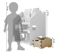 Montessori Aufbewahrungsbox aus Holz