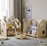 Montessori Aufbewahrungsbox aus Holz
