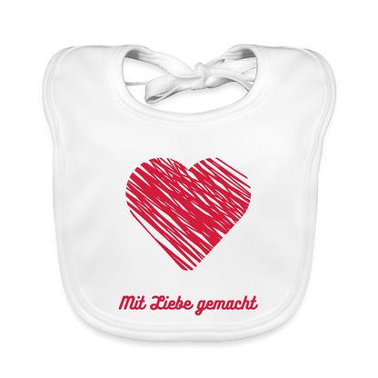 Baby Bio - Lätzchen "Herz" - BesonderesHoch2