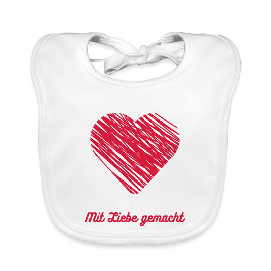 Baby Bio - Lätzchen "Herz" - BesonderesHoch2