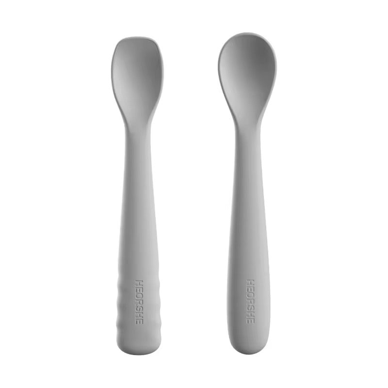 Baby Feeding Spoon Set (Grau) - BesonderesHoch2