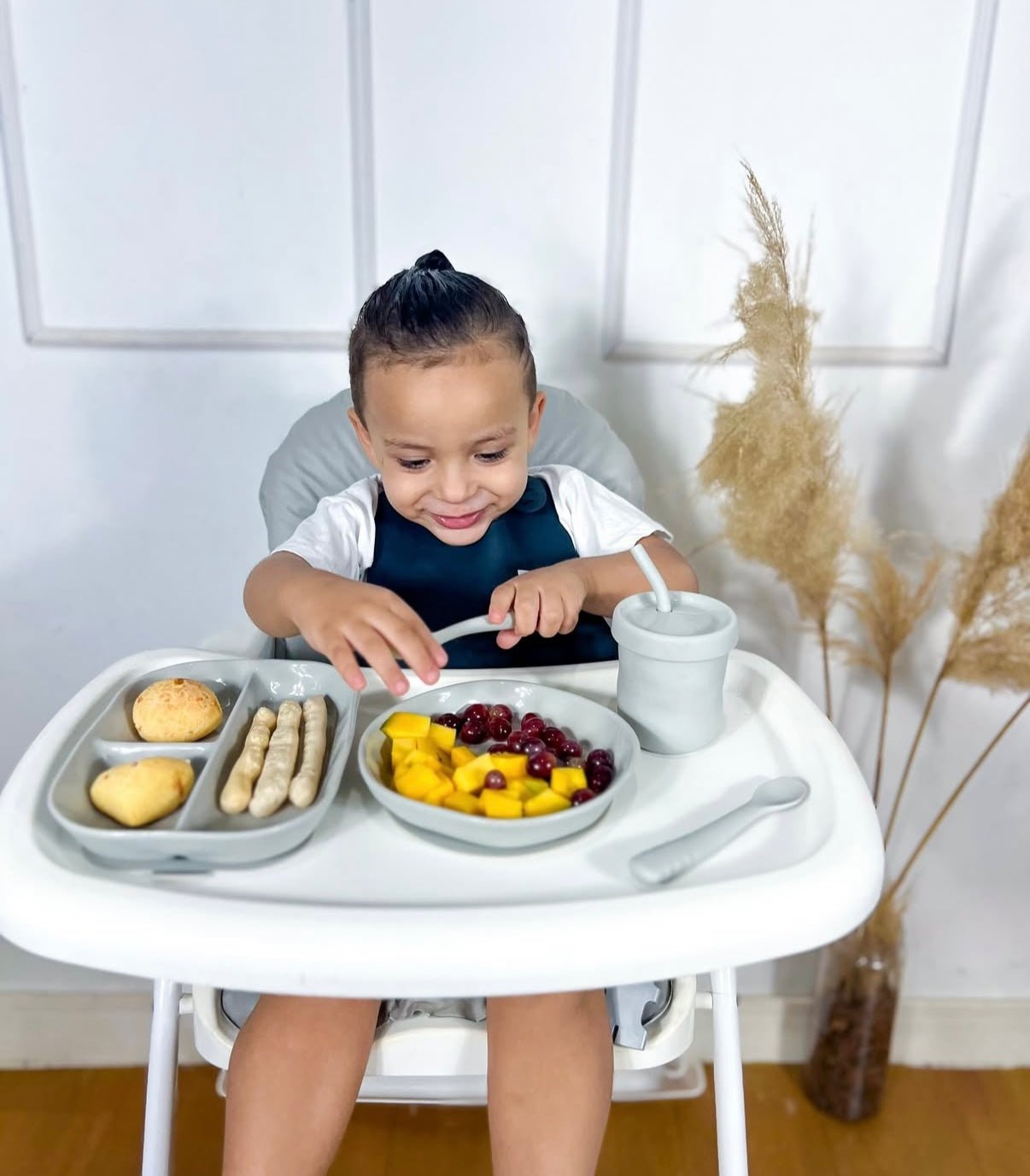 Baby Feeding Spoon Set (Weiß) - BesonderesHoch2