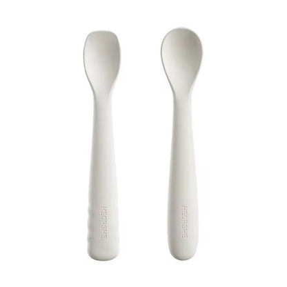 Baby Feeding Spoon Set (Weiß) - BesonderesHoch2