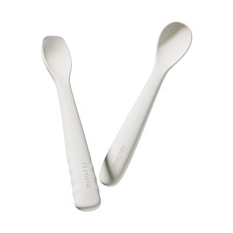 Baby Feeding Spoon Set (Weiß) - BesonderesHoch2
