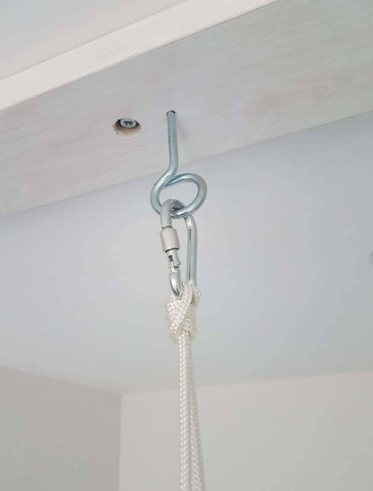 Babyschaukel Baumwolle, Senf, Hohe Rückenlehne - BesonderesHoch2