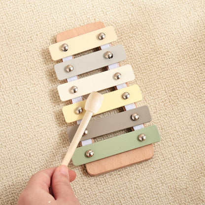 Beliebtes Montessori Holz - Musikinstrument - Set „Eichhörnchen“ – Musikspielzeug für Babys & Kinder | Verschiedene Instrumente, CE - zertifiziert - BesonderesHoch2