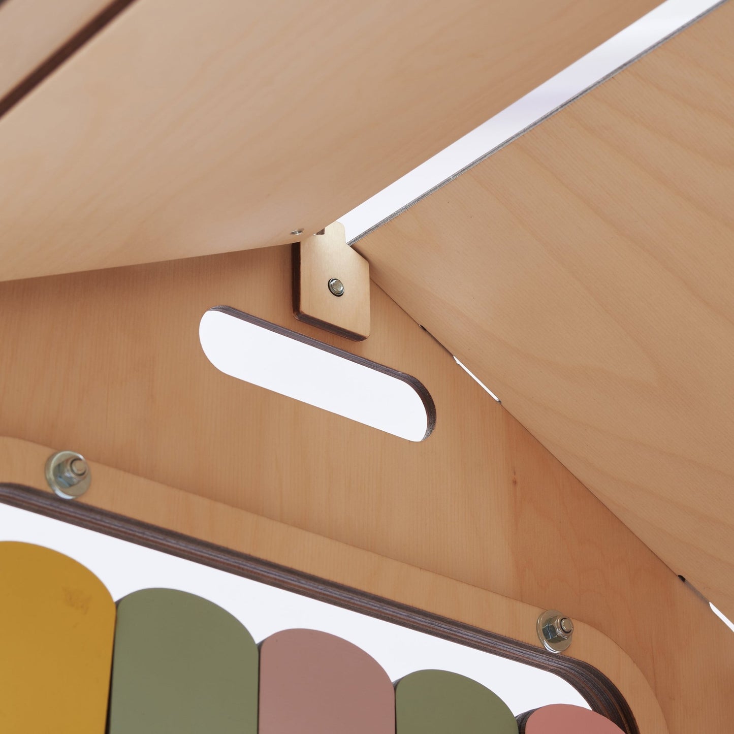 BusyBoard sensorisches Spielhaus Natura Pastell – Limitierte Montessori - Ausgabe mit über 30 Aktivitäten - BesonderesHoch2