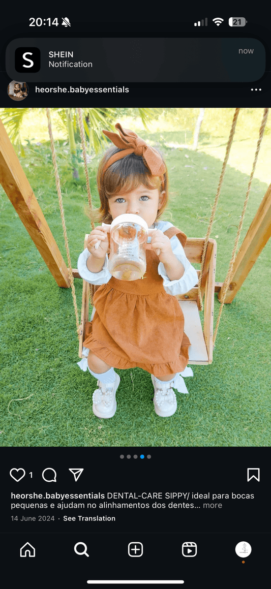 Dental Care Sippy Cup 300ml (Rosa) - BesonderesHoch2