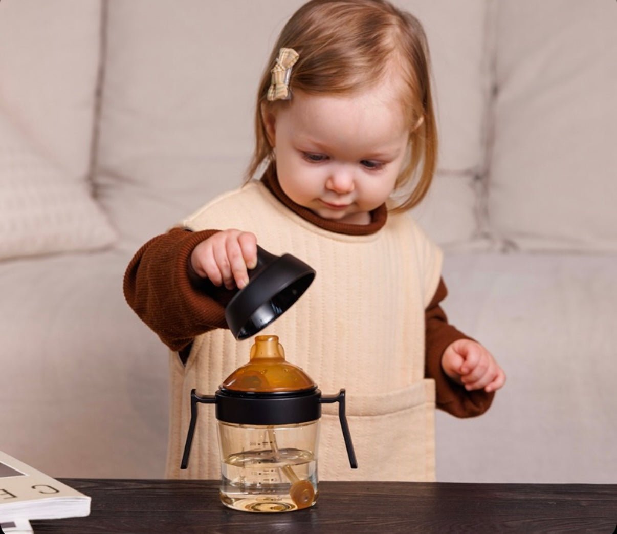 Dental Care Sippy Cup 300ml (Schwarz) - BesonderesHoch2