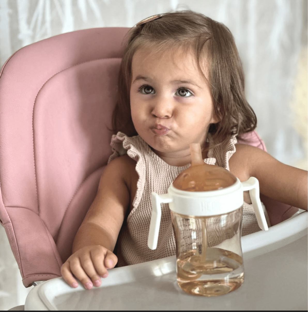 Dental Care Sippy Cup 300ml (Weiß) - BesonderesHoch2