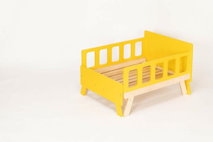 Flexibles Mitwachsendes Kinderbett, Montessori Babybett - BesonderesHoch2