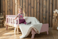 Flexibles Mitwachsendes Kinderbett, Montessori Babybett Family-SCL 