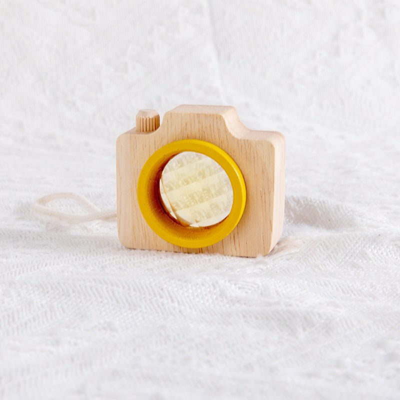 Hölzerne Mini Kamera für Kinder - Lernspielzeug & kreatives Geschenk - BesonderesHoch2