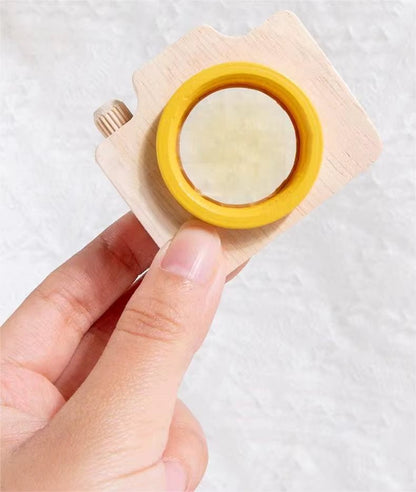 Hölzerne Mini Kamera für Kinder - Lernspielzeug & kreatives Geschenk - BesonderesHoch2