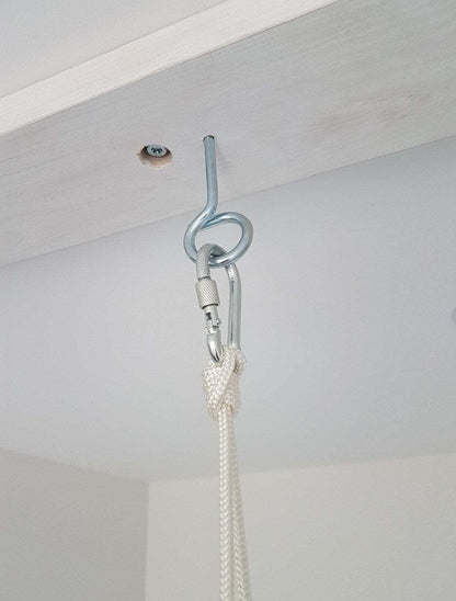 Babyschaukel aus Baumwolle, weiß creme, Hohe Rückenlehne - besondereshoch2